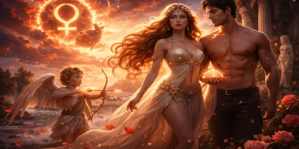 afroditi kai erotas krios