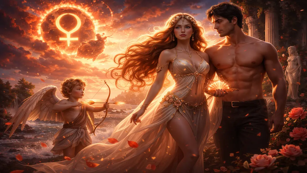 afroditi kai erotas krios